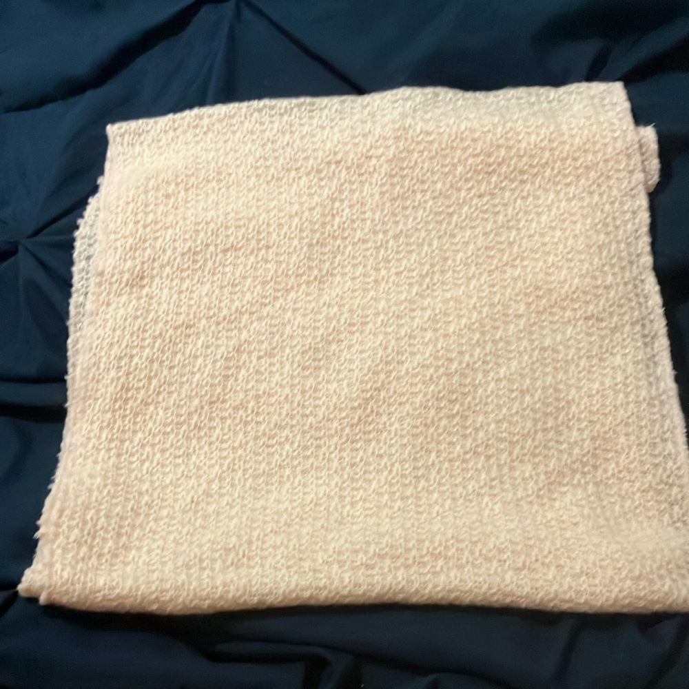 Soft Cream Knit Blanket